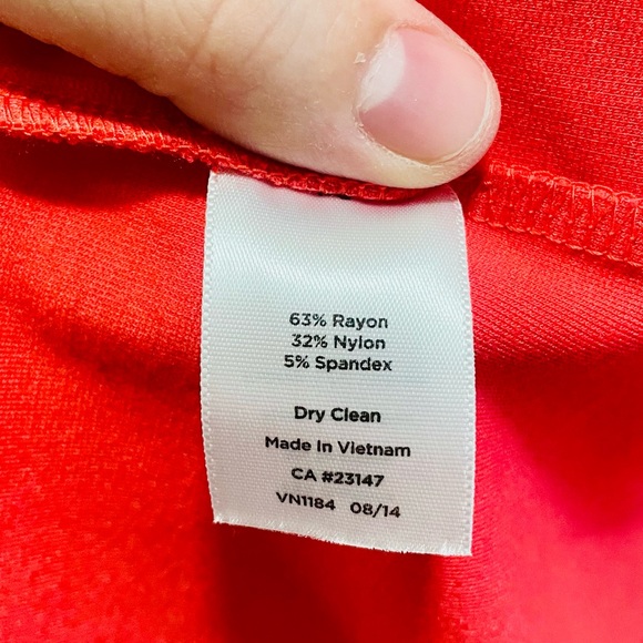 Talbots Coral Sleeveless Sheath Dress Size 18W - Picture 4 of 5